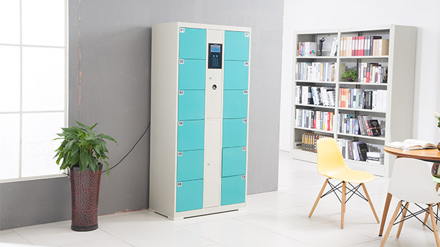波司登電子存包柜定制案例！